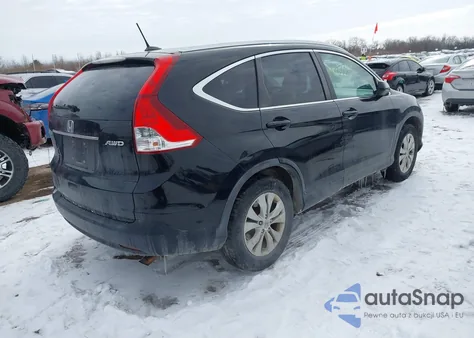 2012 Honda Cr-V Ex-L from USA, damaged, VIN 5J6RM4H78CL013323